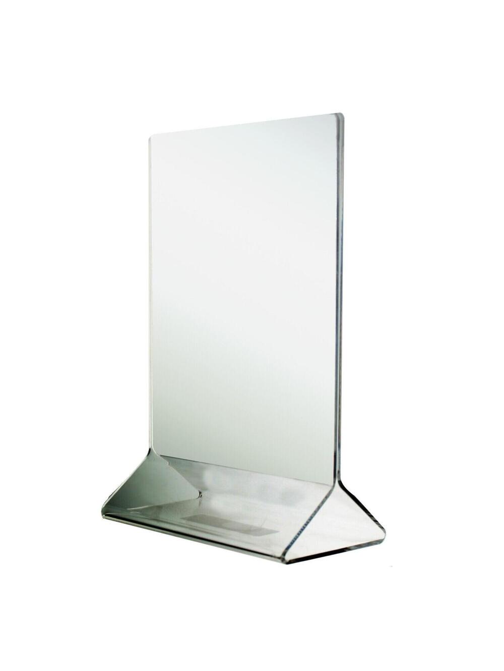 Set 10 4" x 6"  Acrylic Restaurant Table Card Holders Thunder Group NIB!